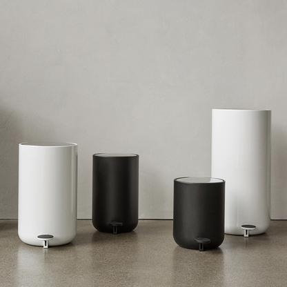 audo copenhagen (menu) | norm pedal bin 20 litre | gloss white - DC