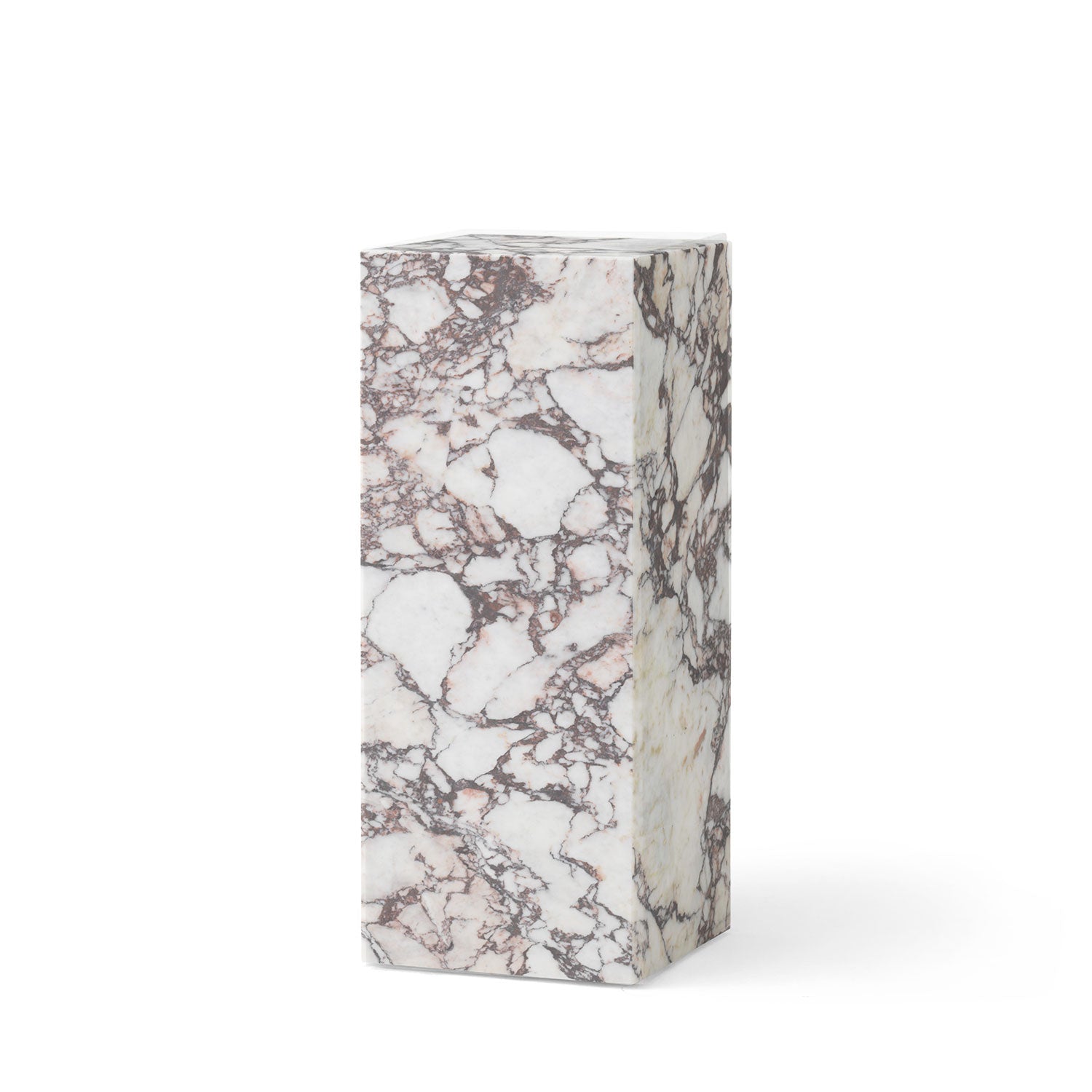 audo copenhagen (menu) | plinth pedestal | rose calacatta viola marble