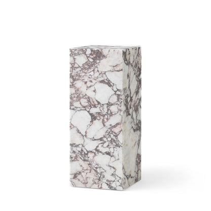 audo copenhagen (menu) | plinth pedestal | rose calacatta viola marble