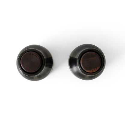 audo copenhagen (menu) | bottle grinder set | bronzed brass + walnut lid