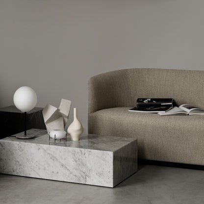 audo copenhagen (menu) | plinth low | white carrara marble
