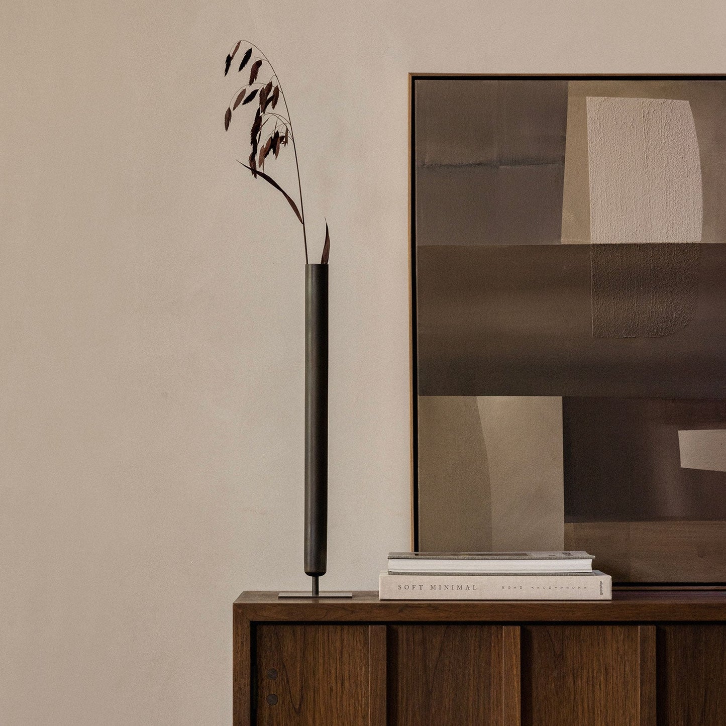audo copenhagen (menu) | stance vase | bronzed brass 50cm