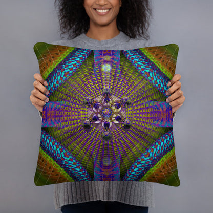Metatronic Circuit Pillow
