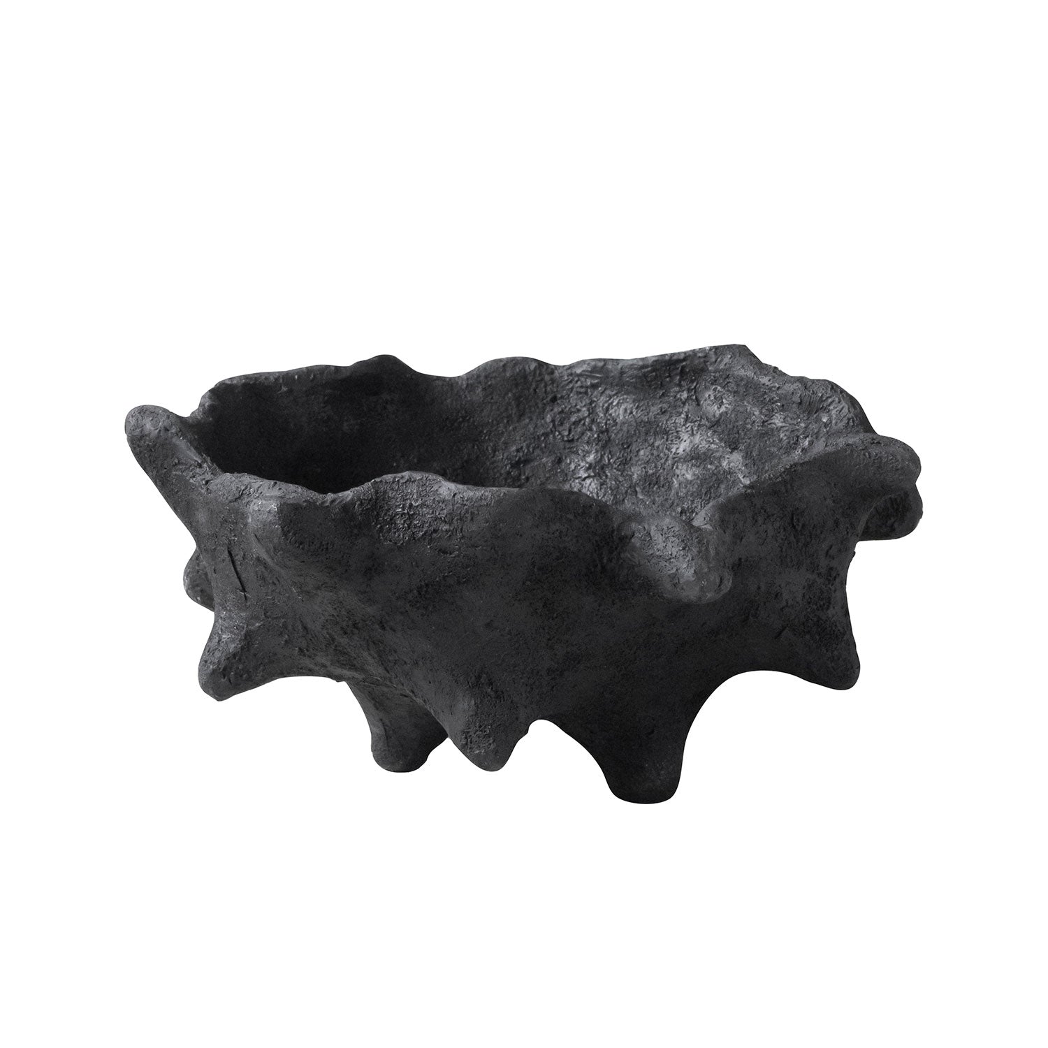 mette ditmer | art piece | chestnut bowl | black