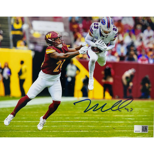 Micah Hyde Signed Interception vs Commanders Photo Signed Photos TSE Buffalo 8X10