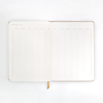 VEGAN SUEDE JOURNAL - MUSHROOM
