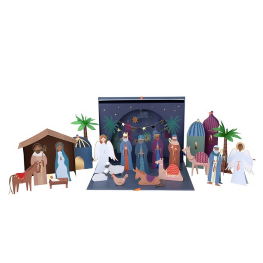 Nativity Paper Craft Advent Calendar