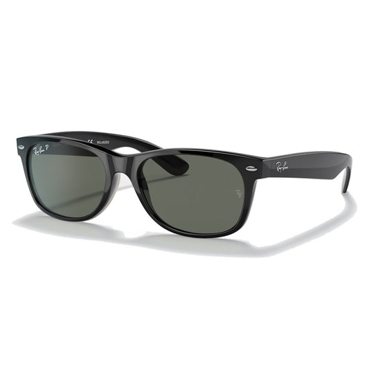 RAYBAN - NEW WAYFARER | Black w/ Green Polarized