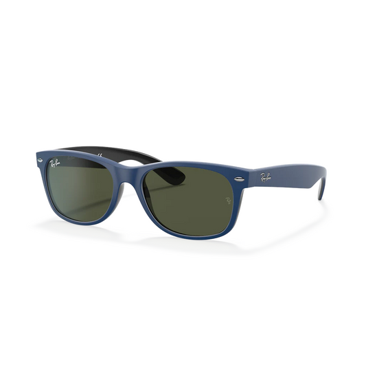 RAYBAN - NEW WAYFARER | Rubber Blue w/ Green
