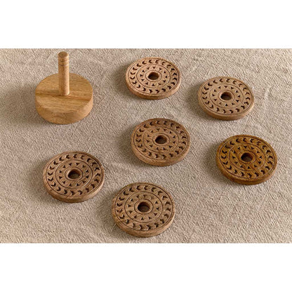Anali Mango Wood Coasters