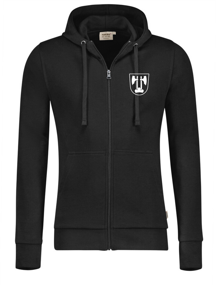 No. 0605 HAKRO Kapuzen-Sweatjacke Premium-Club Bartenstein