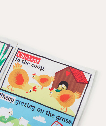 Jo & Nic's Crinkly Cloth Books Farm Animals