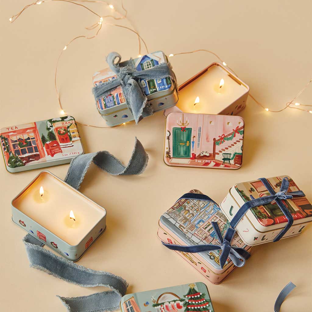 Christmas Tin Candle | Tangerine & Clove