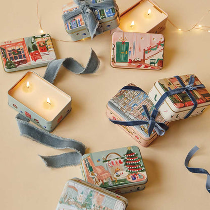 Christmas Tin Candle | Tangerine & Clove