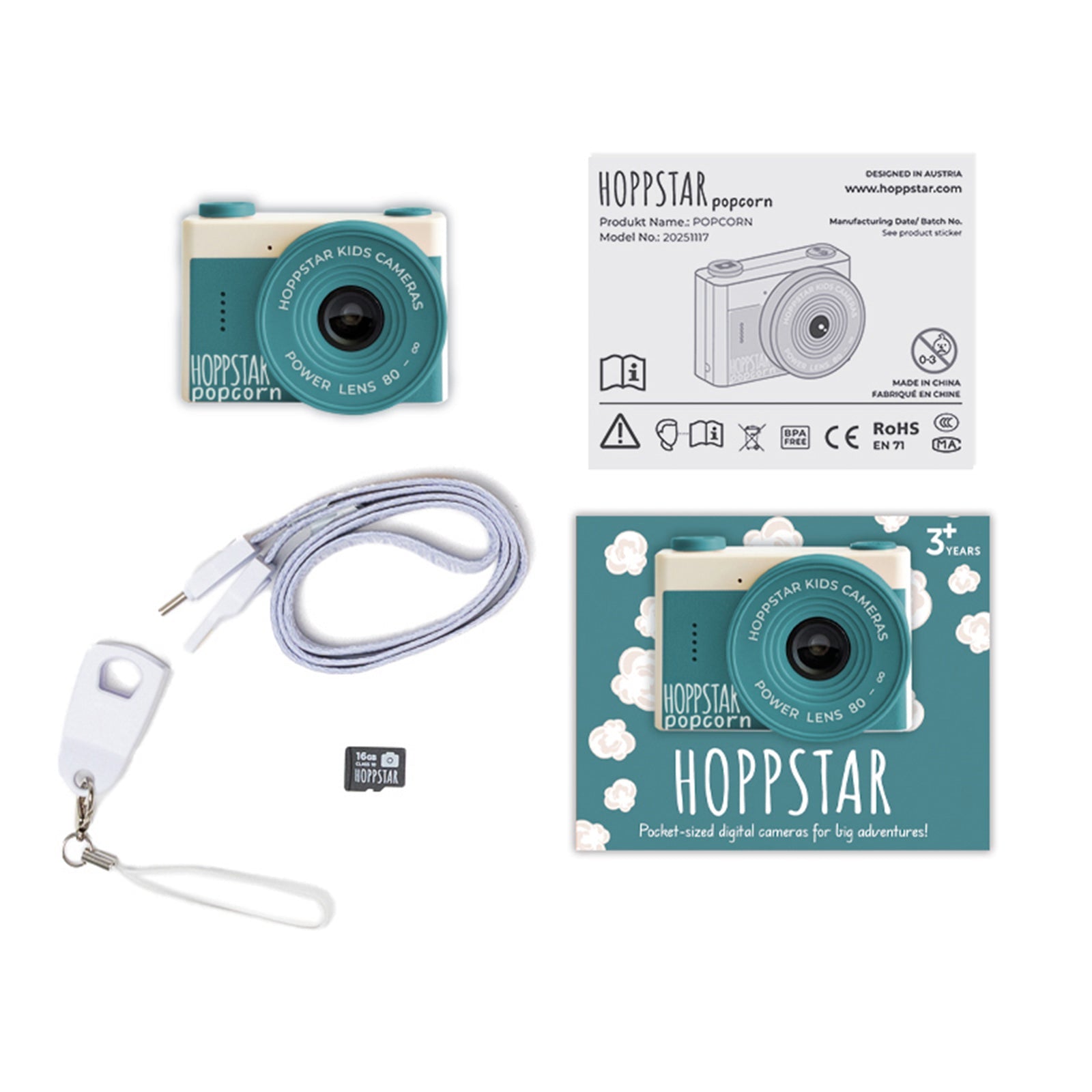 Hoppstar Popcorn Digital Camera - Bay