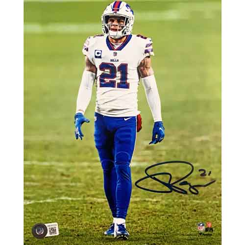 Jordan Poyer Signed Standing 16x20 Photo Signed Photos TSE Buffalo