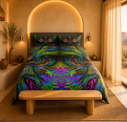 Primordial Microfiber Bedding Set