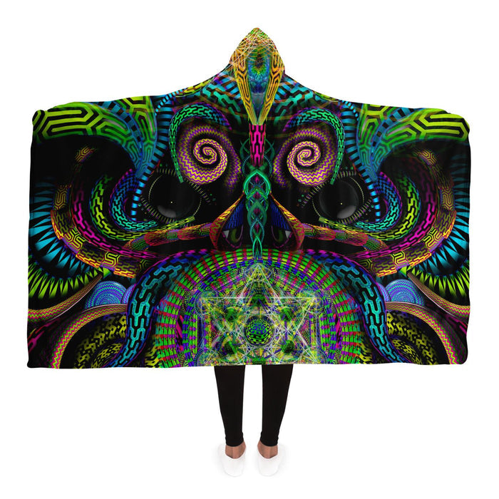 Primordial Presence Cosmic Hooded Blanket