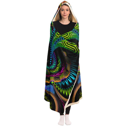 Primordial Presence Cosmic Hooded Blanket
