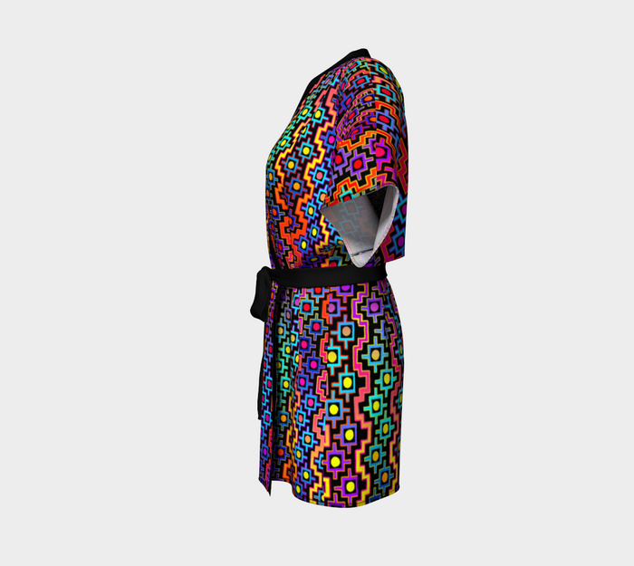 Rainbow Healing Kimono Robe