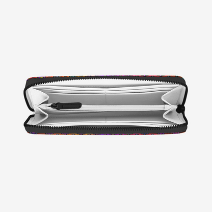 Rainbow Healing Zip Around Wallet
