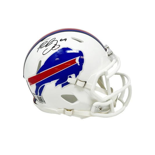 Reid Ferguson Signed 2021 Speed Mini Helmet Signed Mini Helmets TSE Buffalo