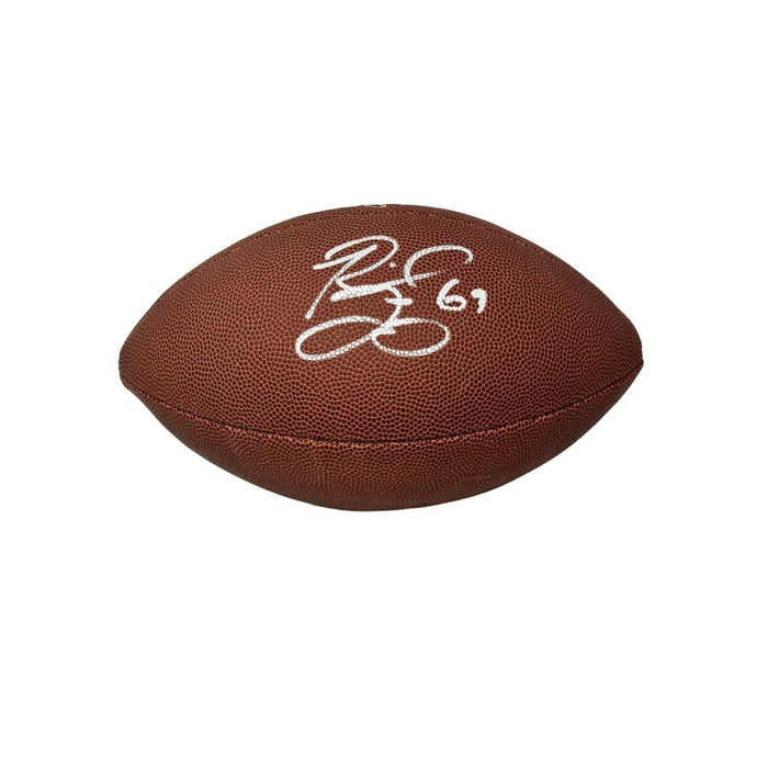 Reid Ferguson Signed Wilson Replica Football Signed Footballs TSE Buffalo