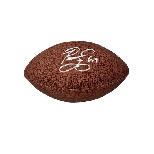Reid Ferguson Signed Wilson Replica Football Signed Footballs TSE Buffalo