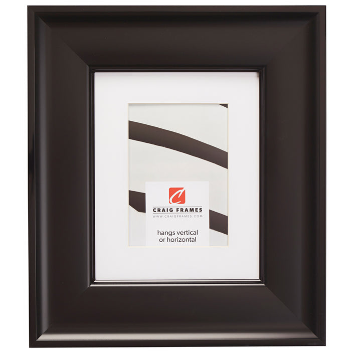 Resilience Wide 3", Matted Black Picture Frame