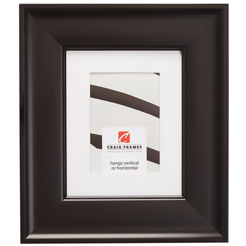 Resilience Wide 3", Matted Black Picture Frame
