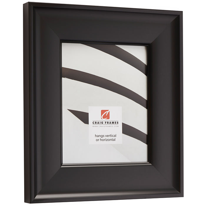 Resilience Wide 3", Matted Black Picture Frame