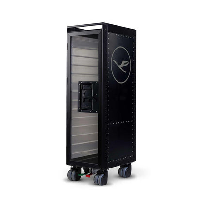 bordbar | rivet rocker trolley | OUTER TROLLEY ONLY -  black with tranparent