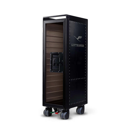 bordbar | rivet rocker trolley | OUTER TROLLEY ONLY -  black with tranparent smoke