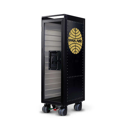 bordbar | rivet rocker trolley | OUTER TROLLEY ONLY -  black with tranparent