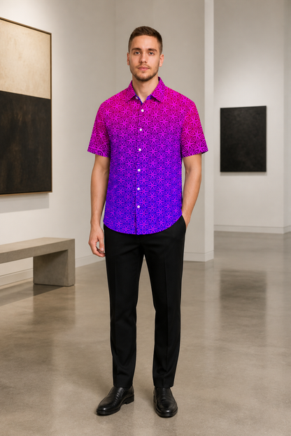 Lifestyle gallery — Sacral Bloom Button Down Shirt — view 2