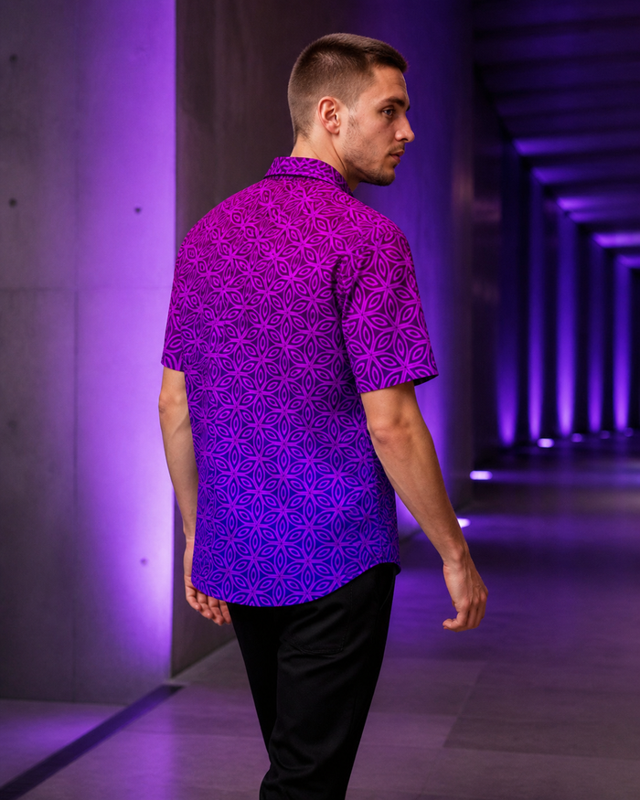 Lifestyle gallery — Sacral Bloom Button Down Shirt — view 3