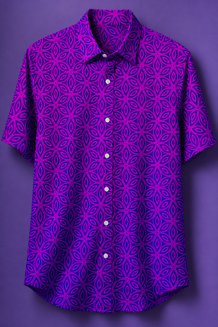 Lifestyle gallery — Sacral Bloom Button Down Shirt — view 4