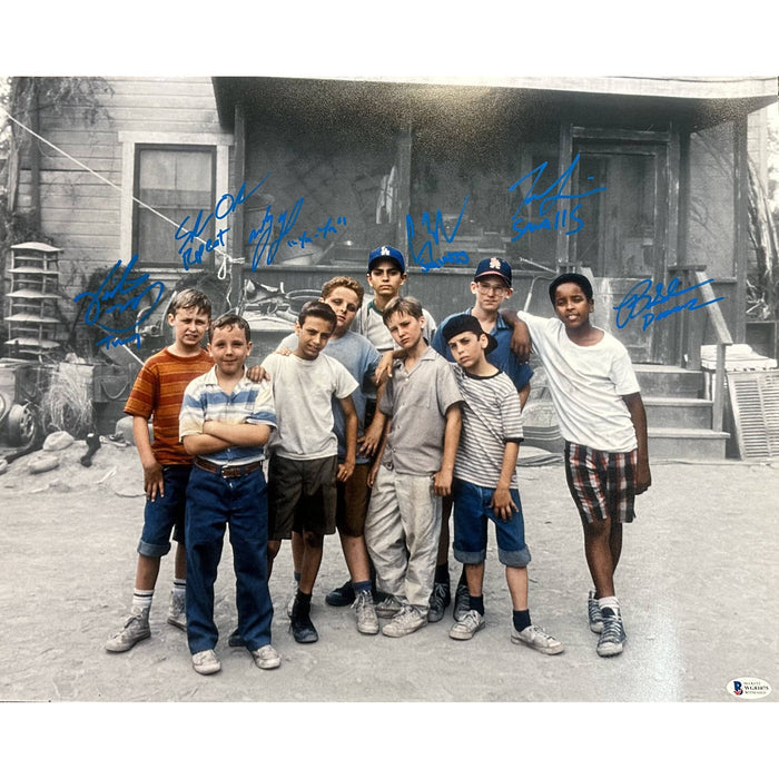 Sandlot Cast Signed 16x20 Spotlight Movie Photo Signed Movie TSE Buffalo