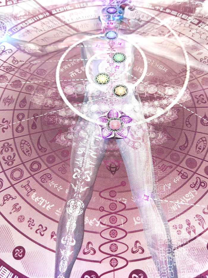 Signed Paper Print of "Universal Transmissions: VIII - Recursive Pantheism"