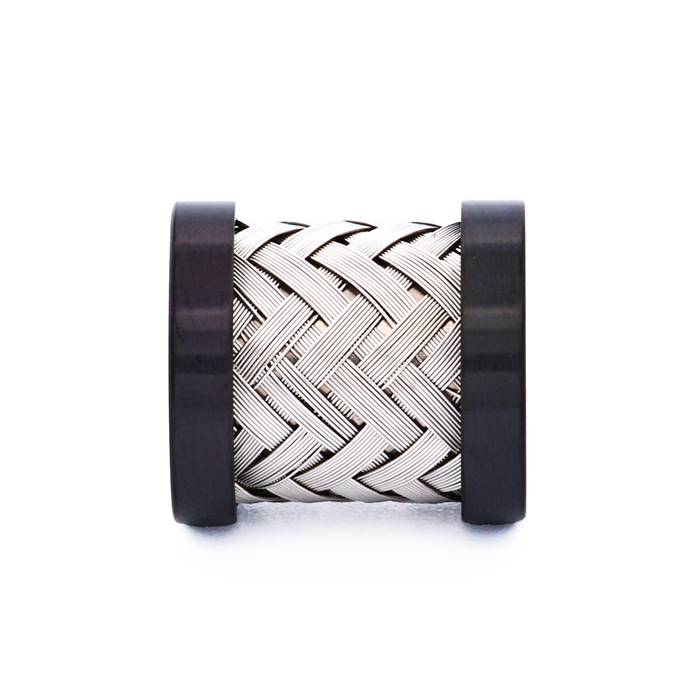Stainless Steel Ion Plated Black Bead