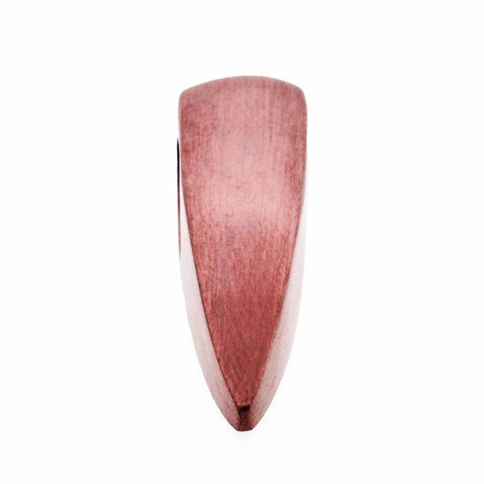 Stainless Steel Ion Plated Brown Bead