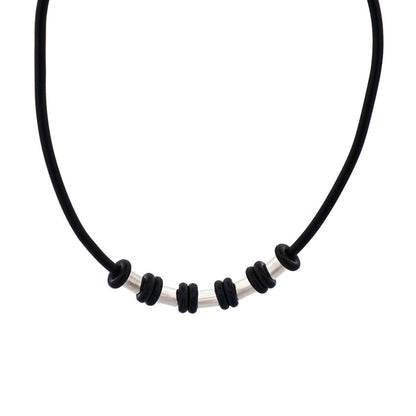 Stainless Steel Rubber Pendant