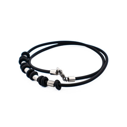 Stainless Steel Rubber Pendant