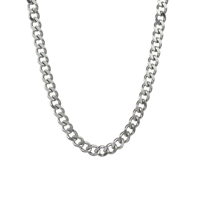 Stainless Steel Thick Curbed Link Neck Chain