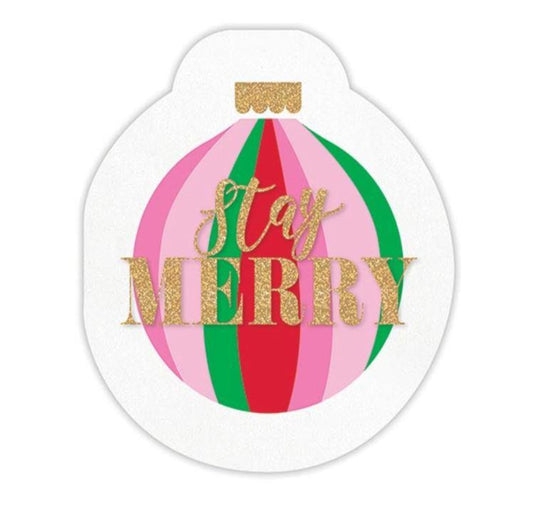 Stay Merry Ornament Napkins