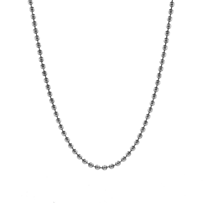 Sterling Silver Oxidized Chain