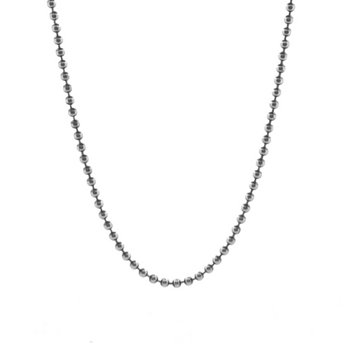 Sterling Silver Oxidized Chain