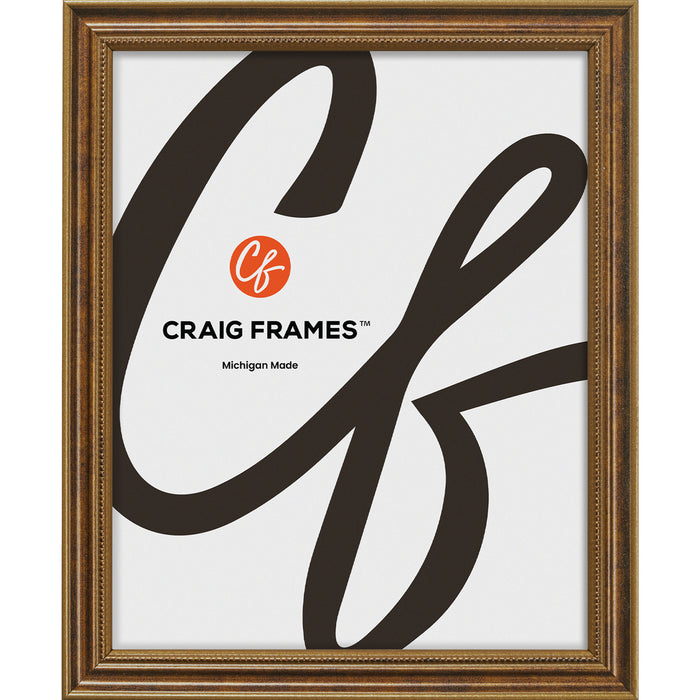 Stratton .75", Ornate Bronze Picture Frame - 4 Piece Set