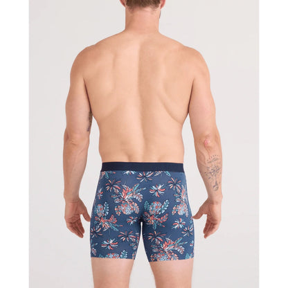 SAXX - VIBE XTRA SUPER SOFT BOXER BRIEF | PINEAPPLE TROPIC-INDIGO