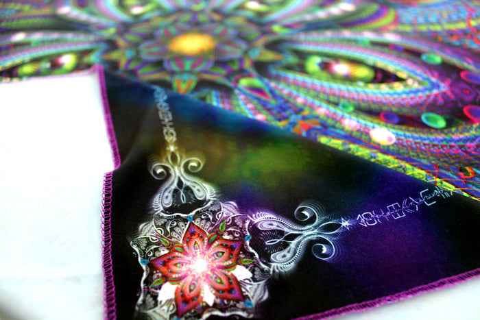 Tapestry / Backdrop of "Moksha in Bloom"
